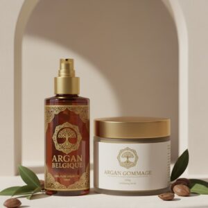 Coffret huile d’argan et gommage Argan Belgique